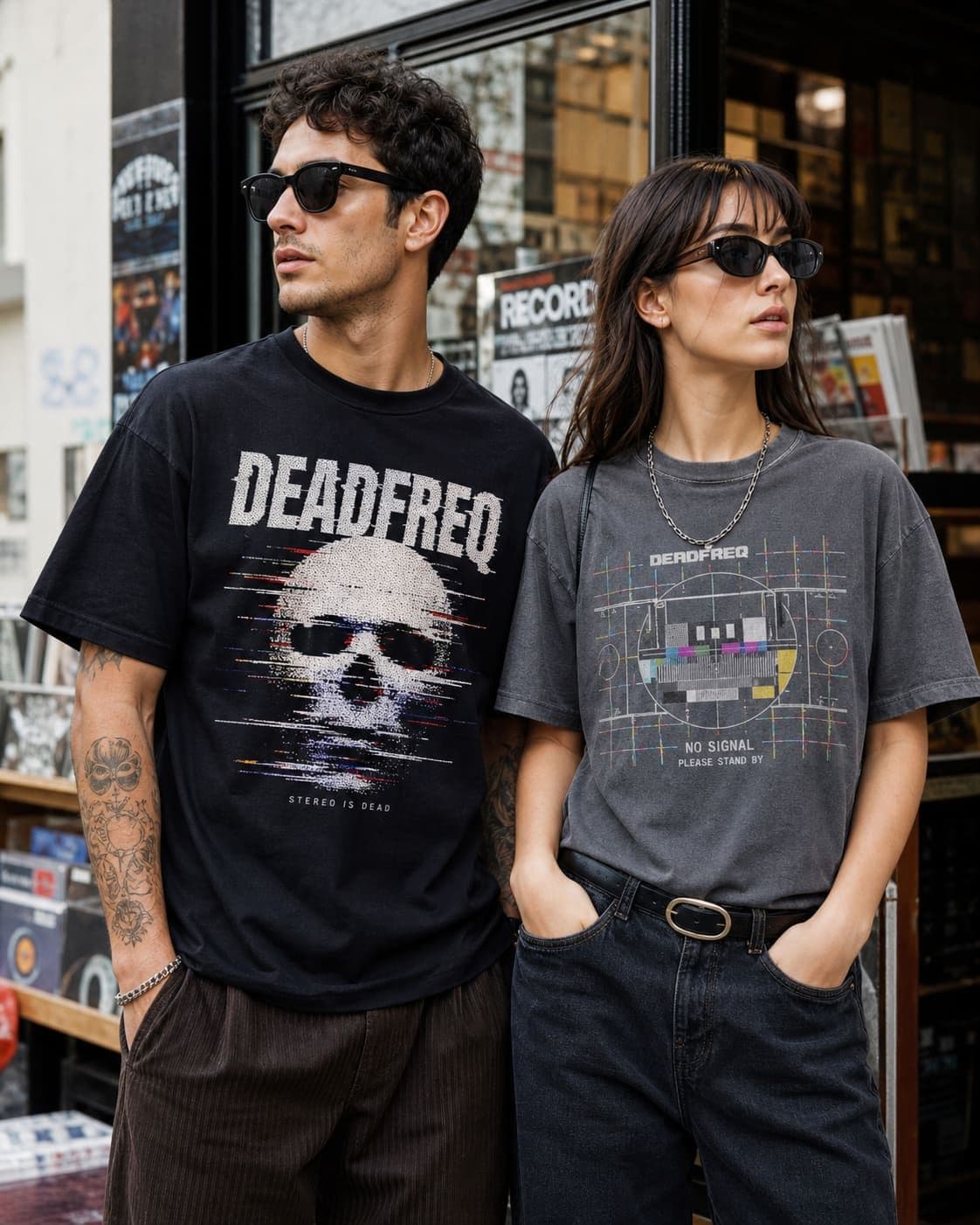 DEADFREQ — Records store duo