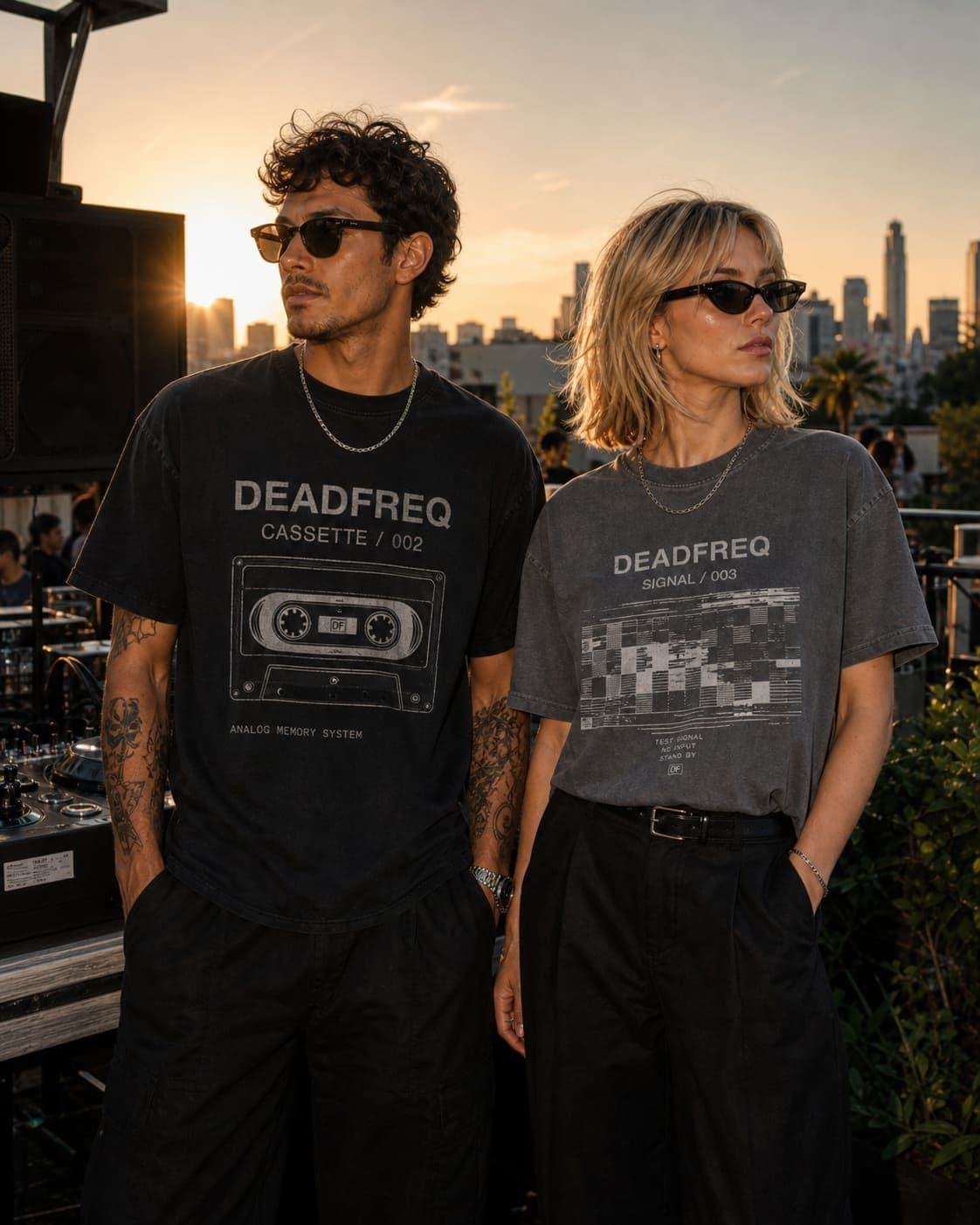 Rooftop Sundown