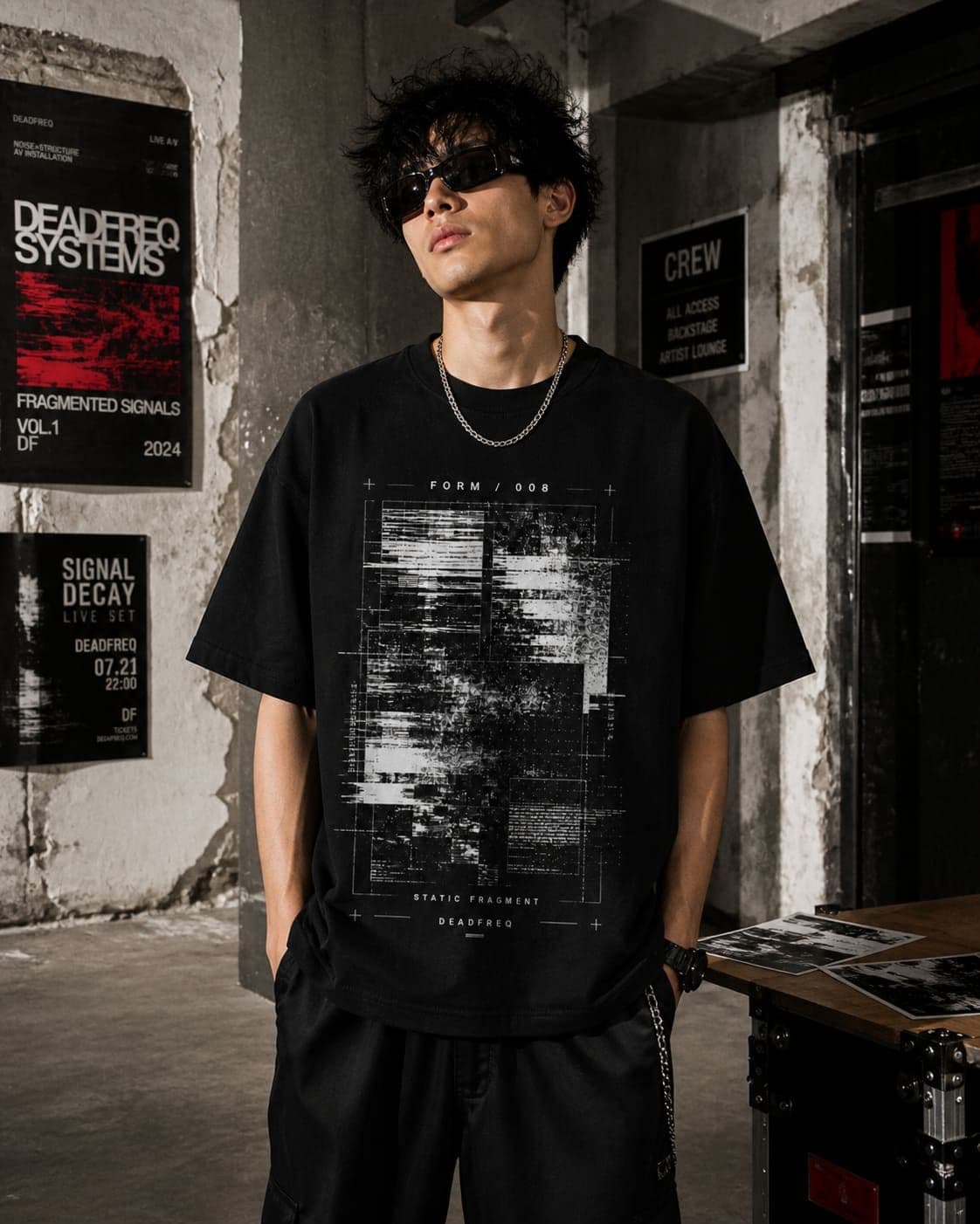 FORM / 008 — Static Fragment, backstage